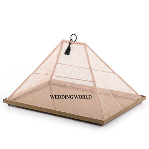 Bandeja de chocolate de metal con cubierta de sombra Bandeja de chocolate hecha a mano de calidad superior Nueva bandeja de chocolate con estilo clásico - Product Image 6