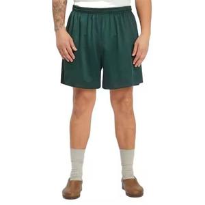 Venta caliente de alta calidad Casual Essentials Shorts Hombres Etiqueta impresa Gimnasio Correr Baggy Short Transpirable 100% Pantalones cortos de algodón - Product Image 3