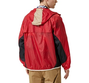 Venta al por mayor ligero al aire libre cremallera cortavientos hombres chaquetas impermeables correr personalizado con capucha chaqueta de poliéster chaqueta deportiva hombres - Product Image 2