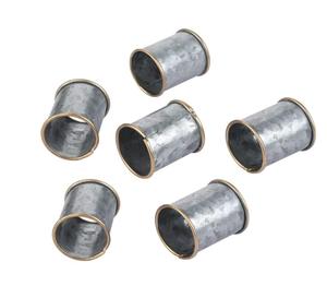 Top Quality Handcrafted Galvanized <b>Cheap</b> Napkin <b>Rings</b> With Logo Printed New Handcrafts Made In India Bohemian Napkin <b>Rings</b> - Product Image 4