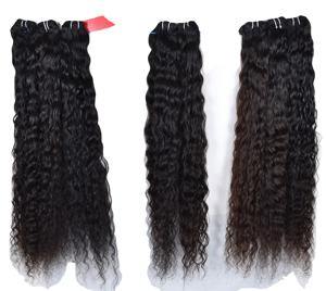 Venta al por mayor de alta calidad virgen indio crudo sin procesar extensiones de cabello humano natural rizado paquetes cutícula suelta onda profunda - Product Image 2