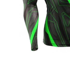 Jiu Jitsu ชุดผดผื่นสำหรับผู้ชายชุดป้องกันผื่นแบบเรียบแขนยาว - Product Image 4