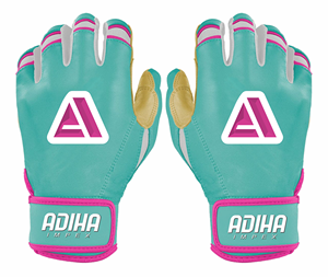 ถุงมือตีเบสบอลป้องกันมือขายส่ง พร้อมบริการปรับแต่ง ถุงมือตีเบสบอลหนังแท้ โดย Adiha Impex - Product Image 1