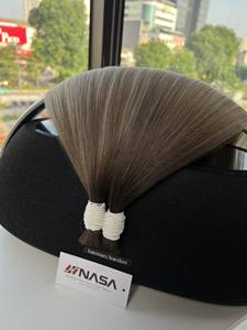 Extensions de cheveux en vrac couleur ombre 100% cheveux vietnamiens bruts couleurs les plus vendues de haute qualité - Product Image 5