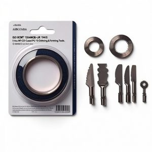 Inserto Rotatorio Indexable ISO RCMT 1204MOE-UR T9415 D. 4.4mm MT-CVD con Recubrimiento PU 10, Herramientas de Corte y Conformado - Product Image 2