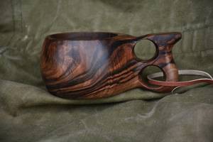 ถ้วยเชสแฮมไม้ kuksa สำหรับชากาแฟแบบชนบทและไลฟ์สไตล์กลางแจ้ง - Product Image 4