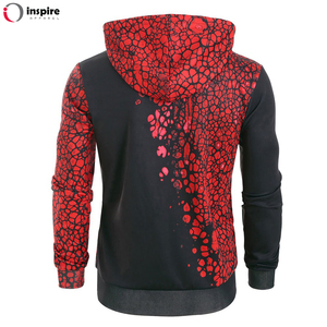 Sudadera con capucha de diseño personalizado, sublimación de alta calidad, ropa de invierno a la moda, material de forro polar, teñido liso, la mejor técnica de Inspire Apparel - Product Image 2