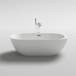 Baignoire à remous autoportante en acrylique avec Hydro Air Jet et lumière LED Fiji Air 170x80x60 h cm Baignoires et bains à remous emballés - Product Image 3