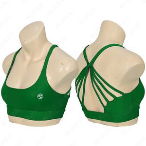 2025 Wholesale Running Sport Bra Popular Sexy Back Strap High Impact Gym High Fitness Yoga Bra Elastic <b>Waist</b> Yoga Leggings - Product Image 1