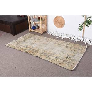 พรมขนสัตว์สไตล์วินเทจคลาสสิกขนาดใหญ่สีเบจสีเขียวขนาด3.1x5.9ฟุตสี่เหลี่ยมผืนผ้าห้องโถงลาย Viscose วัสดุ PP น้ำยาง - Product Image 3