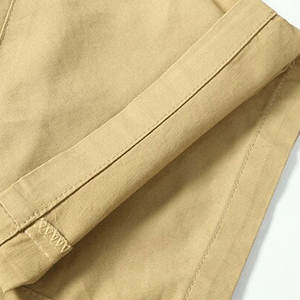 Short décontracté pour hommes OEM avec deux poches latérales Short de sport respirant à motif solide écologique - Product Image 3