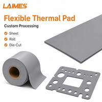 Coussin thermique en silicone à haute conductivité thermique personnalisé pour module de batterie de véhicule électrique