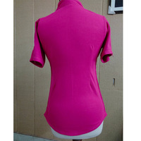 Batas de hospital de jersey para pacientes, para uso hospitalario, para hombres y mujeres, de recuperación, con abertura lateral, cierre de broches, manga corta, ropa adaptable para cirugía de hombro