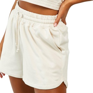 Shorts Deportivos de Cintura Alta para Mujer, Transpirables, de Secado Rápido, para Yoga, Gimnasio, Fitness, 100% Algodón, Ajuste Ceñido, 2026 - Product Image 3