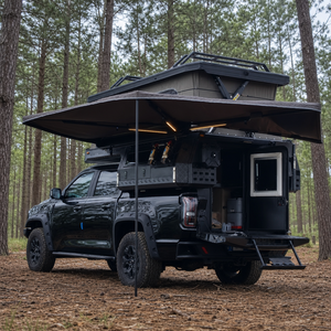 Camping-car à coque rigide escamotable pour camionnette 4x4, idéal pour le camping, les remorques et les caravanes - Product Image 2