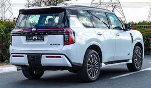 Nouveau Nissan Patrol SE Platinum City 2025, moteur essence 3.8L, transmission automatique, conduite à gauche, couleur blanche, V6T, 7 places, 316 ch - Product Image 4