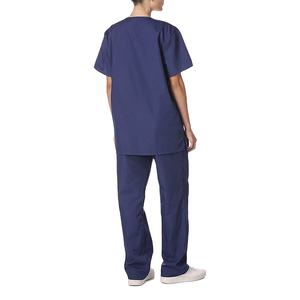 Tops d'infirmière d'hiver pour femmes, uniformes médicaux à manches longues et col en V, tenues de travail pour la beauté, la santé et les cliniques, faible MOQ, combinaison d'infirmière 2026 HI - Product Image 5