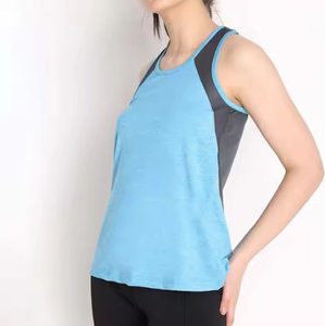 Camiseta sin mangas de gimnasio para mujer de alta calidad transpirable y cómoda para correr y hacer ejercicio, ideal para ropa activa al por mayor - Product Image 5