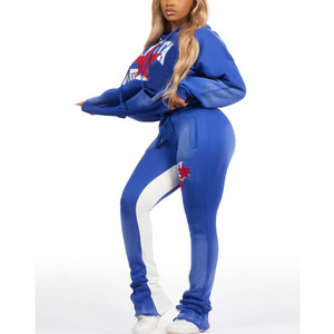 Conjunto Deportivo Cómodo para Mujer, Chándal de Tela Orgánica, Atuendo Atlético Transpirable para Gimnasio, Correr y Hacer Ejercicio - Product Image 2