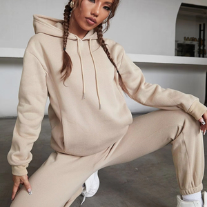 Conjuntos Deportivos de Invierno Unisex de Alta Calidad en Felpa Francesa, Pantalones y Sudadera Personalizados de Algodón, Tallas Grandes, Transpirables - Product Image 1