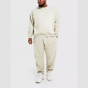 Unisex Custom 2-Piece Set Fashionable Reflective Track Suits Spring Breathable 100% Cotton Eco-Friendly <b>Fleece</b> Hoodie Sweatpants - Product Image 1