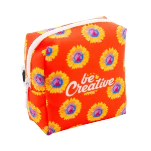 CreaBeauty Sustainable Square S RPET <b>Toiletry</b> Bag Eco-Friendly Merchandising Trousse - Product Image 1