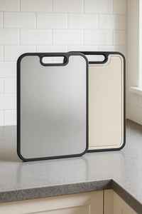 Tabla de Cortar de Acero Inoxidable: Tabla de Preparación de Cocina Personalizada - Product Image 5