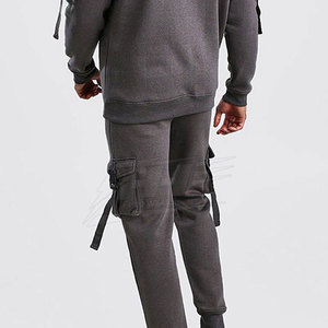 Conjunto Deportivo de Algodón 100% para Hombre, Corte Ajustado, Secado Rápido, para Gimnasio, Entrenamiento, Jogging, Personalizable - Product Image 4