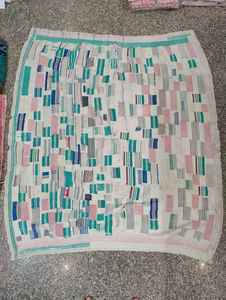 Hecho a mano Reversible Kantha sostenible cosido a mano Kantha tradicional Vintage 100% algodón hecho a mano Boho Chic Kantha - Product Image 2