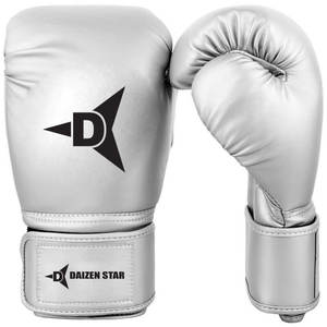 Gants de boxe DAIZEN STAR DSI International en matériau PU, respirants, évacuant l'humidité, anti-UV, avec sangle de poignet réglable et crochet - Product Image 1