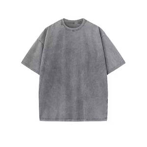 เสื้อยืดผ้าฝ้าย100% สำหรับผู้ชายสินค้าออกใหม่เสื้อแนวสตรีทถักยาว250 GSM ดีไซน์แฟชั่นสุดพิเศษ - Product Image 5