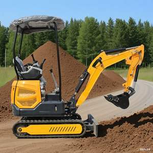 Mini-excavatrice sur chenilles neuve de 3 tonnes avec moteur, boîte de vitesses, PLC, composants hydrauliques - Product Image 1