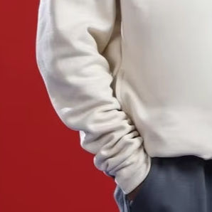 เสื้อสเวตเตอร์คอกลมแขนยาวผ้าฝ้าย100% สำหรับผู้หญิงเสื้อมีฮู้ดโอเวอร์ไซส์แบบลำลองสำหรับผู้หญิงใช้ได้ทั้งชายและหญิงรุ่นพื้นฐาน - Product Image 4