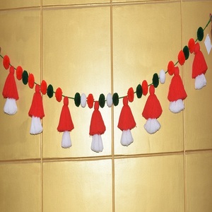 <b>WHITE</b> Garland GRD01 (18 HEART) Bulk Supplier and Manufacture by Refratex India Made in India for Best Quality and Low Price Colo - Product Image 3