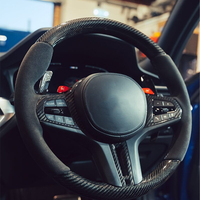 Pour BMW F90 M5 F91 F92 F93 M8 Competition, extension de couvre-pale de levier de vitesses en fibre de carbone préimprégnée, 2017-2023