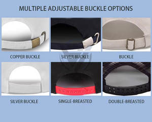 Gorras de Béisbol al por Mayor con Cierre Mágico, Logotipo Personalizado Bordado e Impreso, Gorra Acrílica Tipo Dad Hat, Protección Solar, Gorra Trucker para Hombre - Product Image 6