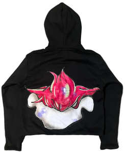 Nouveau sweat à capuche ample en molleton tie-dye pour l'hiver 2026, polyester/coton, couleur et logo personnalisés, fabricant - Product Image 3