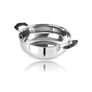 Cao Bán Tốt Chất Lượng Handmade Thiết Kế Thép Không Gỉ Đồ Nấu Nướng Kadhai Đồ Nhà Bếp Phục Vụ Mục Thực Phẩm Nấu Ăn Kadhai - Product Image 1