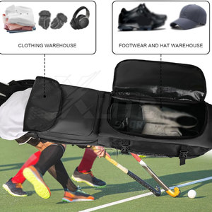 Bolsa de Hockey de Campo de Nailon Ligera y Resistente con Capacidad de 50-70L, Almacenamiento Multicompartimento, Cómoda de Llevar para Uso Diario - Product Image 2