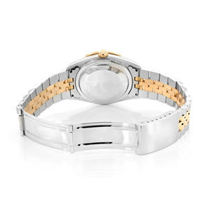 Montre-bracelet de luxe à mouvement à quartz en acier inoxydable, squelette tendance, entièrement sertie de moissanite - Product Image 4