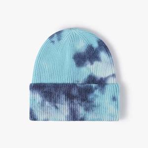 Trendy Jacquard Knitted Beanie Stylish Street Hip-hop Fashion Hat Bordado 3D Tamaño libre Calor para clima frío - Product Image 4