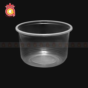 QUANG QUAN Micro-ondes Jetable En Plastique Transparent Soupe Saladier Récipient De Restauration Rapide Couvercles Durables Vaisselle Vaisselle - Product Image 6