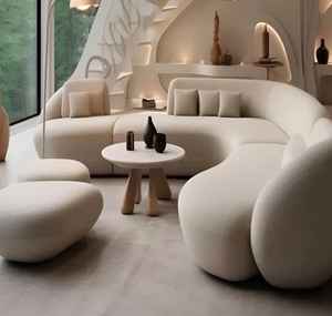 โซฟาโค้งร่วมสมัย |   เบาะรองนั่ง Cloud-Soft Haven สำหรับพื้นที่พักผ่อนสไตล์โมเดิร์น โซฟาแบบโมดูลาร์รูปพระจันทร์เสี้ยว - Product Image 2