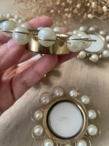 Diwali Deepawali Tea-light <b>Candles</b> Holder Metal <b>Crystals</b> Diyas Diva Deeya for Gifting Home Decor House-Warming Dholki - Product Image 6