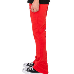 Wholesale OEM Service Men's Winter Casual Sweatpants-Eco-Friendly 100% Cotton Canvas Fleece Thickness <b>Elastic</b> Waist <b>Lace</b>-Up - Product Image 3