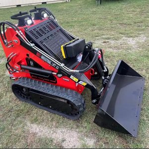 LIVRAISON GRATUITE AGT LRT23 Mini chargeuse compacte homologuée EPA CE avec vérin hydraulique Eaton, moteur principal, pompe, boîte de vitesses, engrenage, PLC - Product Image 1