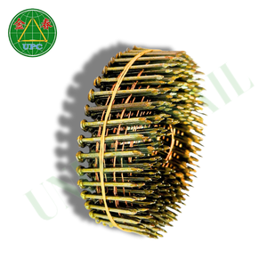 Clavos de bobina a granel 1-3/4 "x 0.092 9000 piezas para palé de madera con vástago liso, cabeza a cuadros, tamaño personalizado de la fábrica de Vietnam - Product Image 6