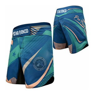Short MMA de qualité personnalisée pour hommes Sublimation Sports Compression Karaté Fight Wear Short personnalisé de boxe Muay Thai - Product Image 1