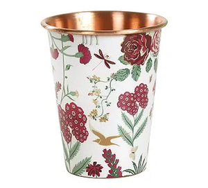 Tendance Cuivre Verre Métal Finition émaillée Verre à boire Aspect premium Utilisation quotidienne Verre à boire disponible aux prix de gros - Product Image 2