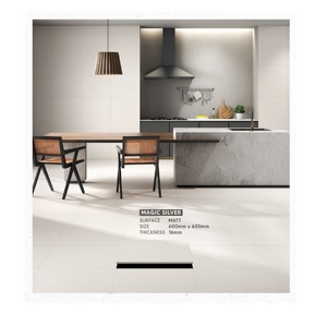 Azulejos de porcelana de cuerpo completo para suelo y pared, baldosas de cerámica antideslizantes, superficie mate, 60x60, 16mm, India Morbi - Product Image 5